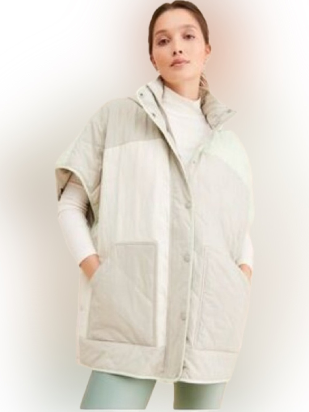 Anthropologie Daily Practice Oversize Poncho
